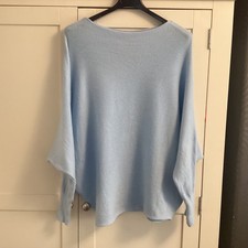ITALIAN PALE BLUE SLOUCHY