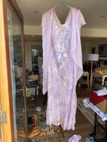 Liliac viyella full length