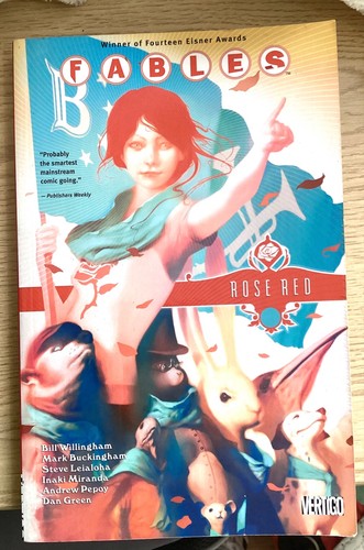 Vertigo comics fables rose red - comics,
