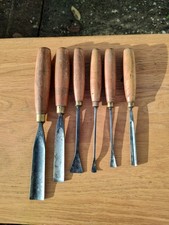 Vintage Carving Chisels X 6