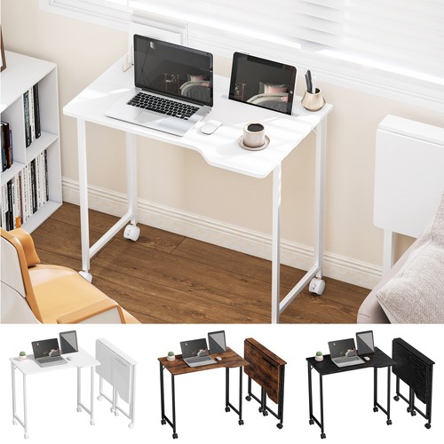 Folding computer table with - folding,