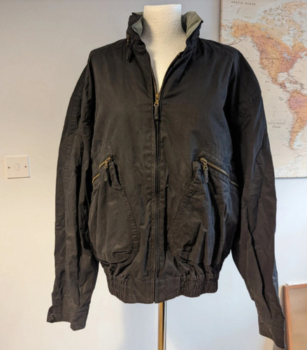 Vintage strellson black bomber - strellson,