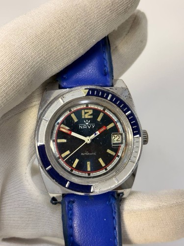 Vintage 1970s navy automatic - vintage,