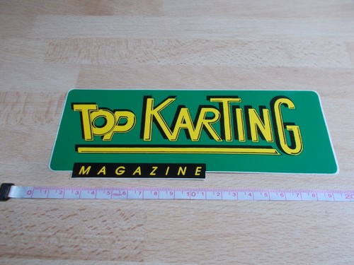 Sticker top karting magazine - sticker,