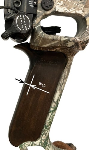 Custom grip for - mathews, bows