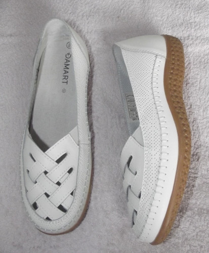 Damart off white leather - damart,,