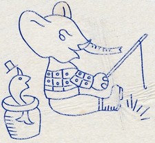 Vintage Embroidery Transfer