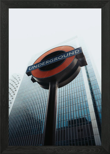 London underground sign framed - london,