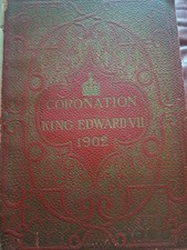 Coronation of King Edward VII – 1902 Deluxe Commemorative Book