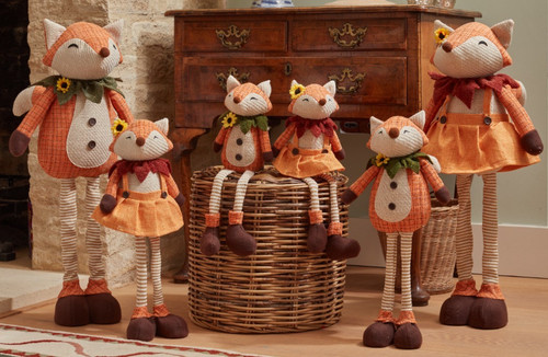 Autumn decoration fox fall - fox,