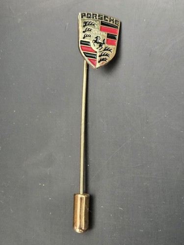 Metal and enamel porsche - , tie