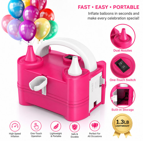 Electric balloon pump portable - balloon,
