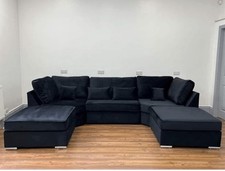 Bishop shape sofa black - bishop,