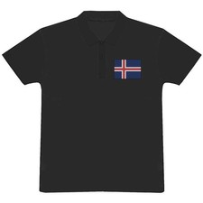 'Iceland Flag' Adult Polo