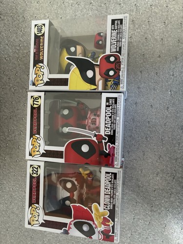 Funko pops deadpool - funko,