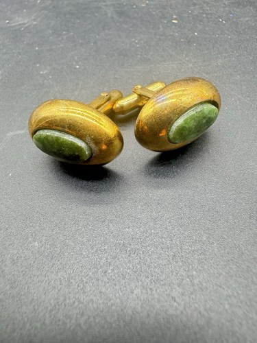 Vintage gold tone and - vintage, green