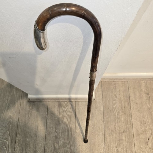 Vintage bamboo crook - vintage, handle