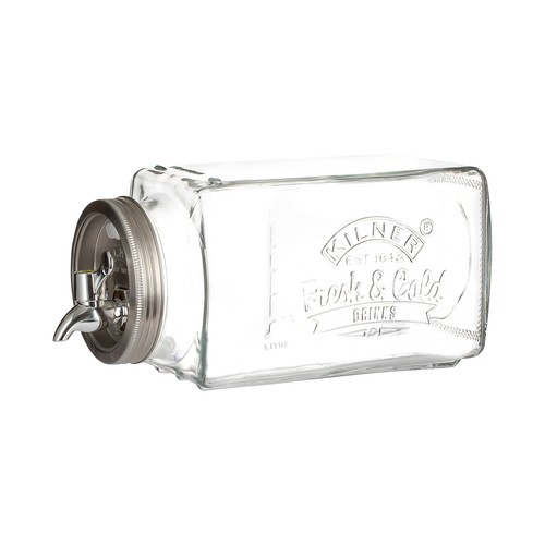 Kilner glass beverage - glass, fridge