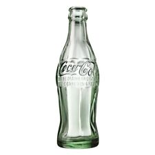 24in Empty Glass Coke Bottle Coca-Cola Die Cut Embossed Hanging Metal Sign