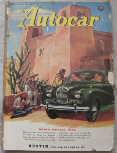 Autocar magazine november - autocar,