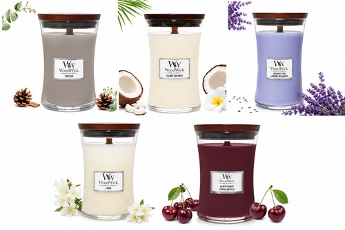 Woodwick large jar candle - jar,