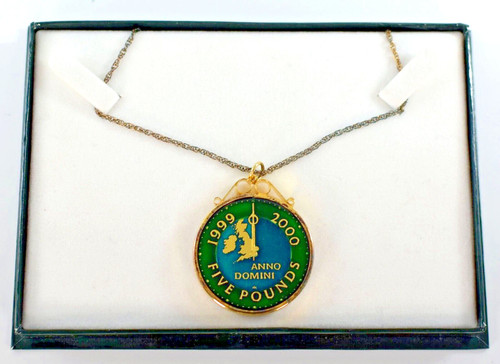 Scarce silver gilt millennium - scarce,