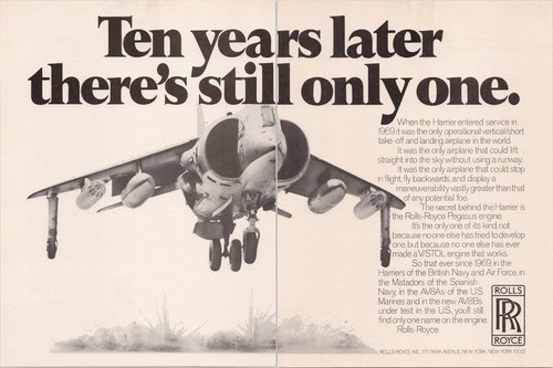 Rolls royce harrier jet - rolls-royce,