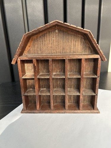 Brown thimble display - display, case
