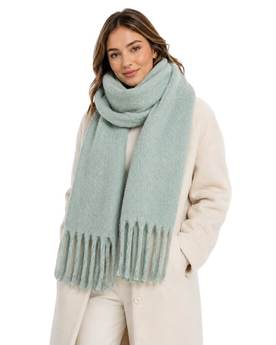 Womens oversized fluffy - oversized, scarf