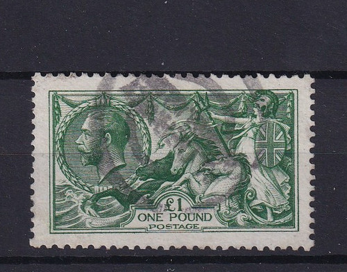 1913 green seahorse sg - 1913,