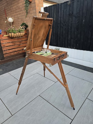 Wooden portable box - wooden,