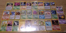 Pokemon WOTC HEAVY PLAY Bundle Lot (x28 Cards) Fossil Gym Neo Rocket Jungle