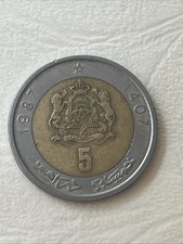 Morocco 5 Dirhams 1407-1987