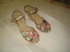 Ladies shoes ‘ Lilley ‘ – multi-coloured – size 4 – good condition