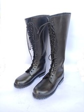 WW2 French Military Officer SA Boot With Rubber Sole. Military Long Boot, Boots