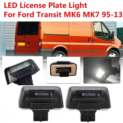 License plate light rear - plate,