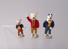 Tournament Collection Rupert Bear Bill The Badger And Mouse White Metal Figures