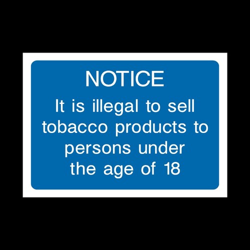 Illegal sell tobacco to - to,