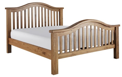 Real oak solid strong wood - real, bed