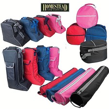 Rhinegold Bridle Bag - Long Boot Bag - Hat Bag - All Matching Colours