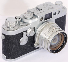 Leica IIIg 35mm Rangefinder Camera made by LEITZ in 1957 + Jupiter-8 2/50 Lens