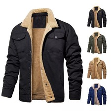 Mens Winter Casual Padded