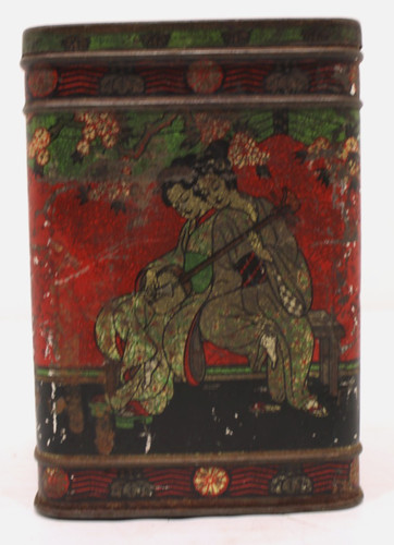 Antique japanese geisha girl - antique,