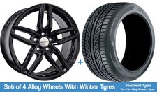 Wolfhart Alloy Wheels & Winter Tyres 18" For VW Transporter T4 90-04