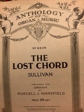 The Lost Chord By Sullivan For