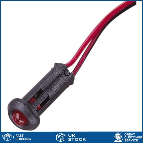 Realistic flashing red - red, led