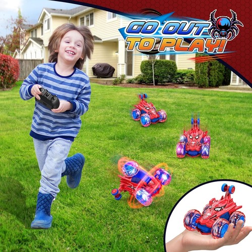 Remote control spiderman stunt - remote,