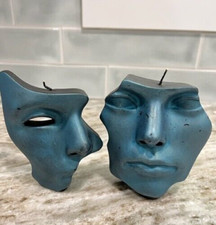 Art Deco Face Mask Candles Set
