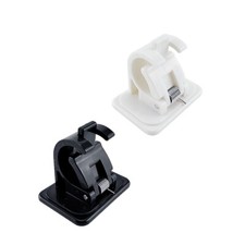 2 x ABS Plastic Fishing Rod Rack Holder Wall Mounted Fishing Pole Clamp Clips