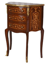 Bedside Table Rococo Antique Nightstand Baroque Dresser